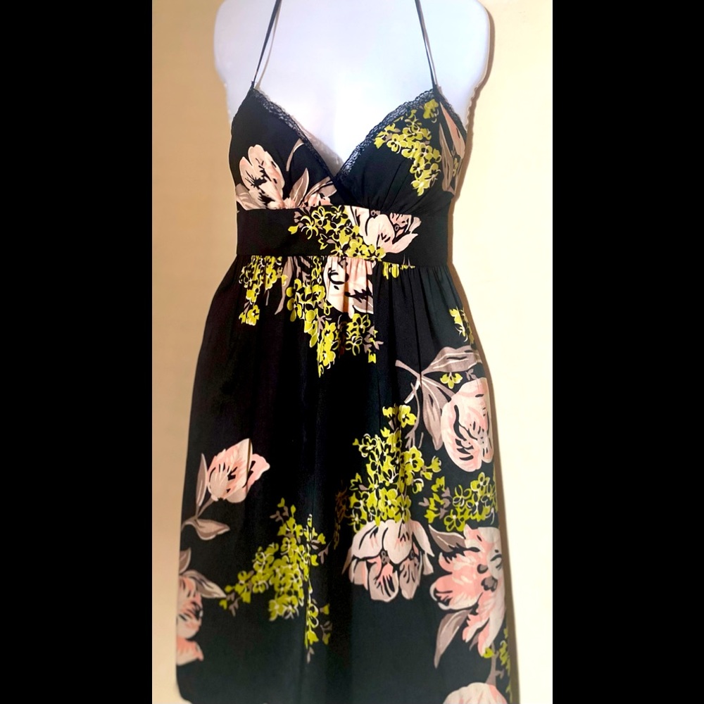 Charlotte Russe Satin Halter Dress